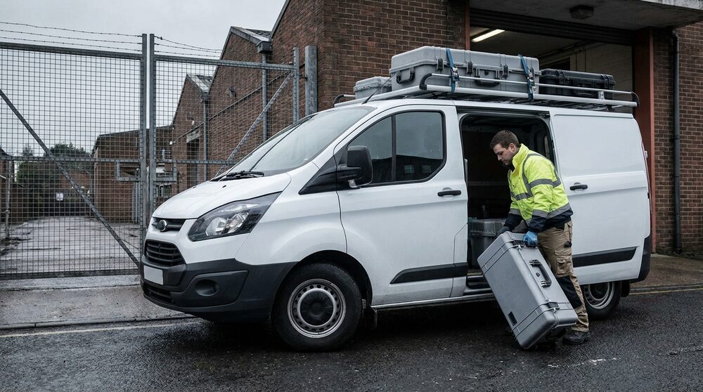 Calibration service van on-site